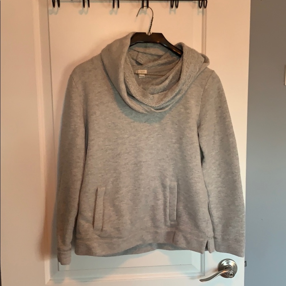 J Crew sweater with comfy neck